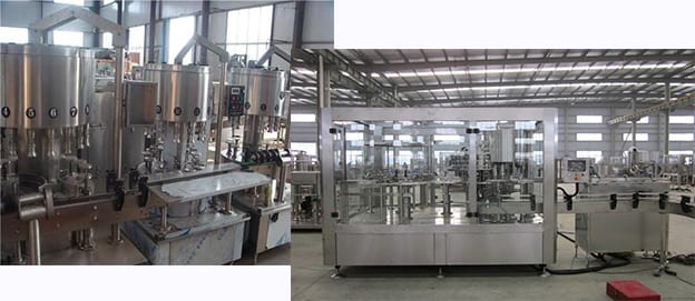 rotary liquid filling machine