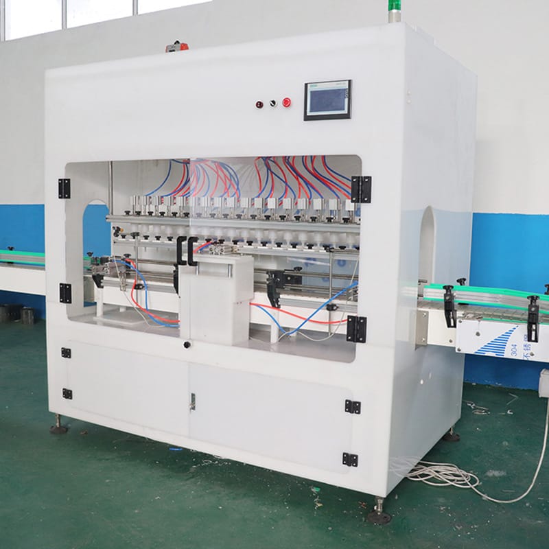 Corrosive liquid filling machine